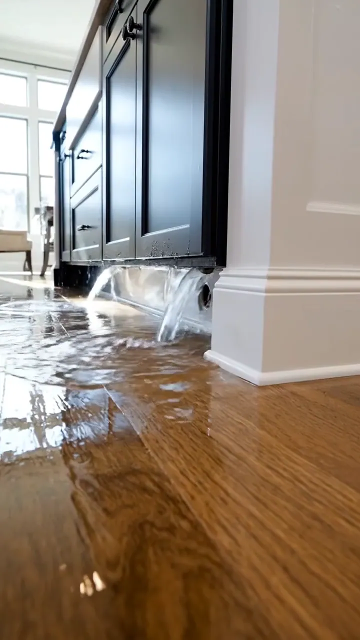 Water damage restoration in a newer Henrietta, NY subdivision home